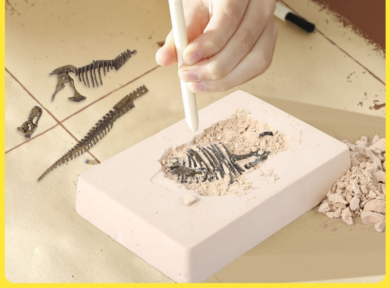 Mammoths 2 In 1 Dig And Paint