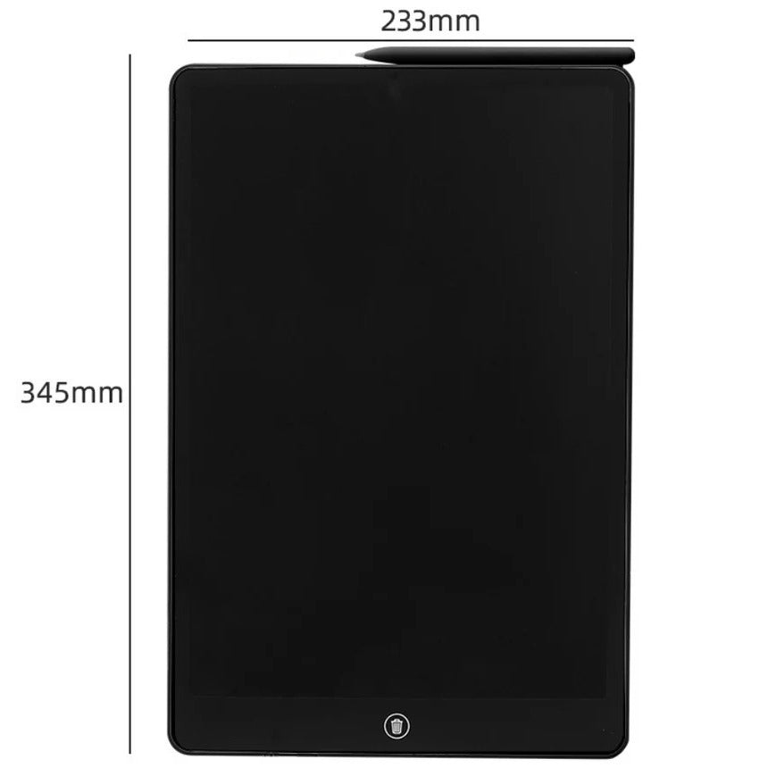 Lcd Writing Panel - Black - 16Inch