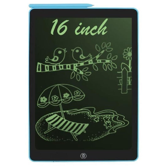 Lcd Writing Panel - Blue 16 Inch