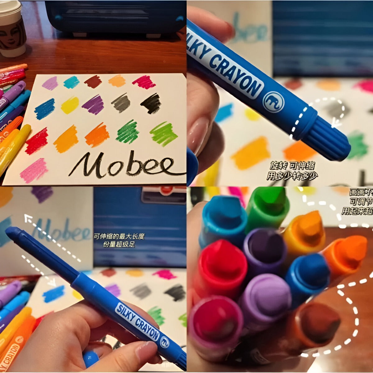 Mobee Silky Crayon -24
