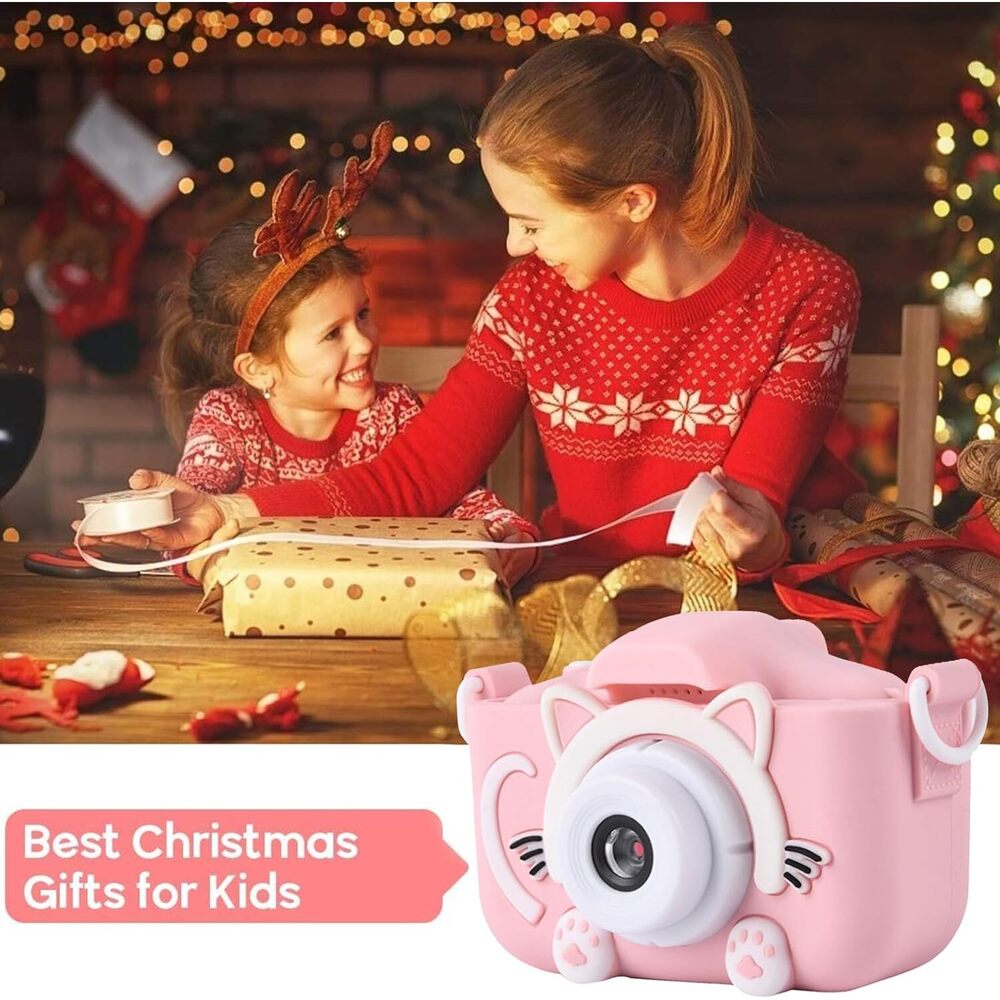 Kids Camera 15Mp - Hd 1920*1080P - Pink