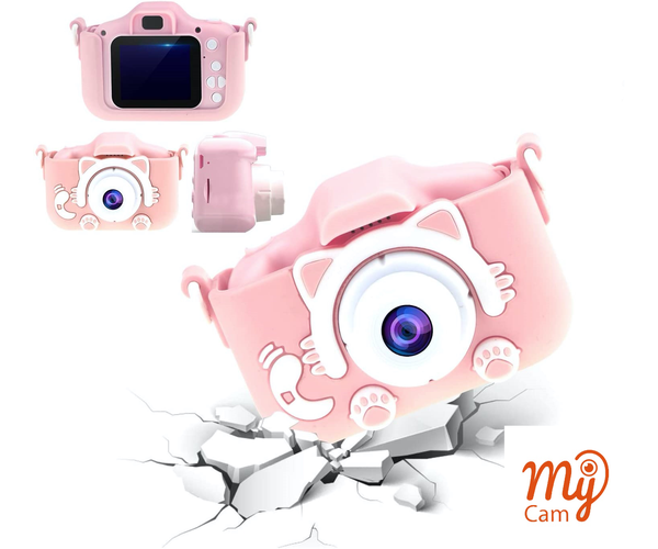 Kids Camera 15Mp - Hd 1920*1080P - Pink