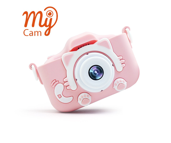 Kids Camera 15Mp - Hd 1920*1080P - Pink