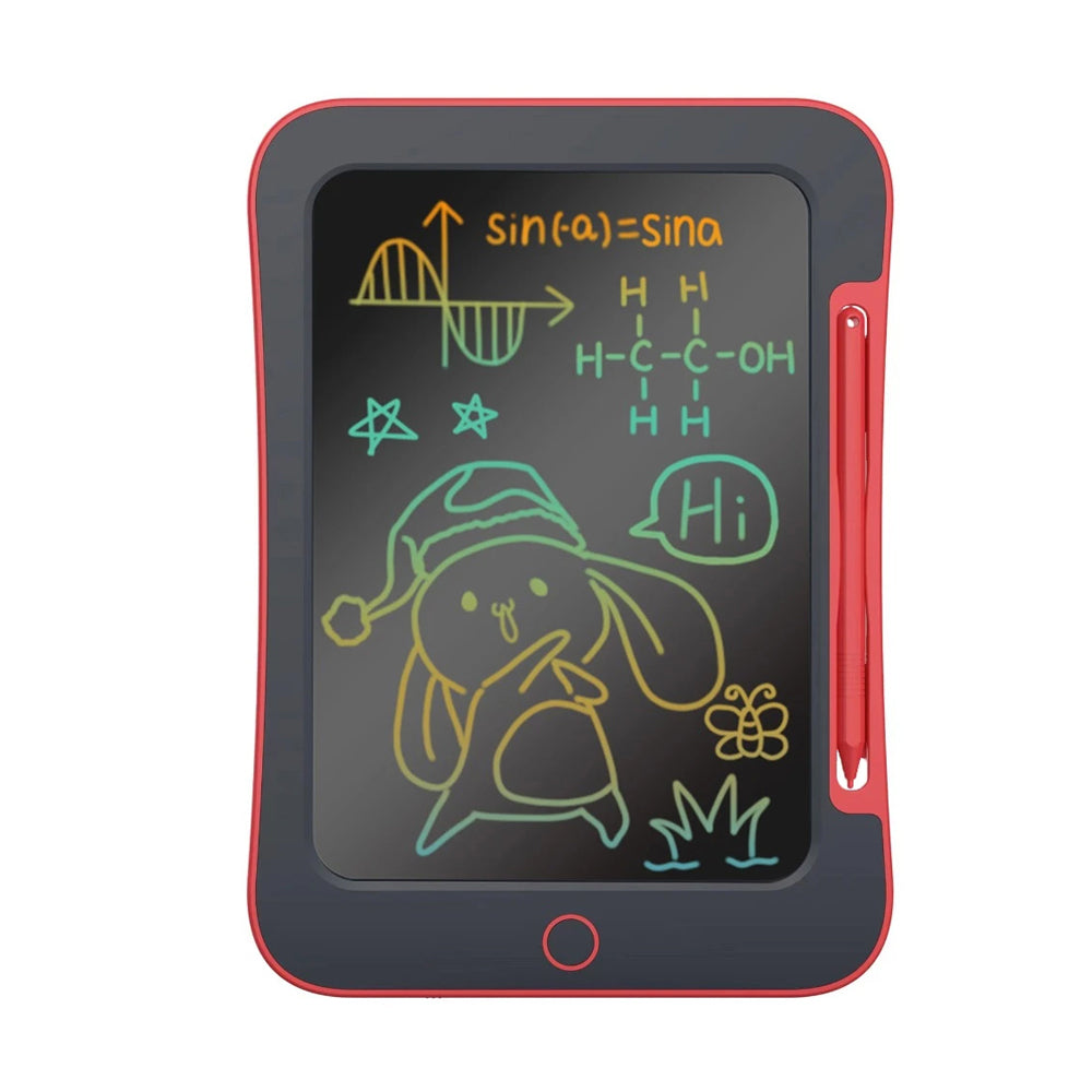 LF Red Black Cap 10.5 Inch LCD Writing Pad, Red