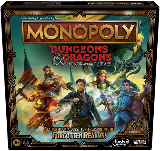 MONOPOLY DUNGEONS AND DRAGONS MOVIE