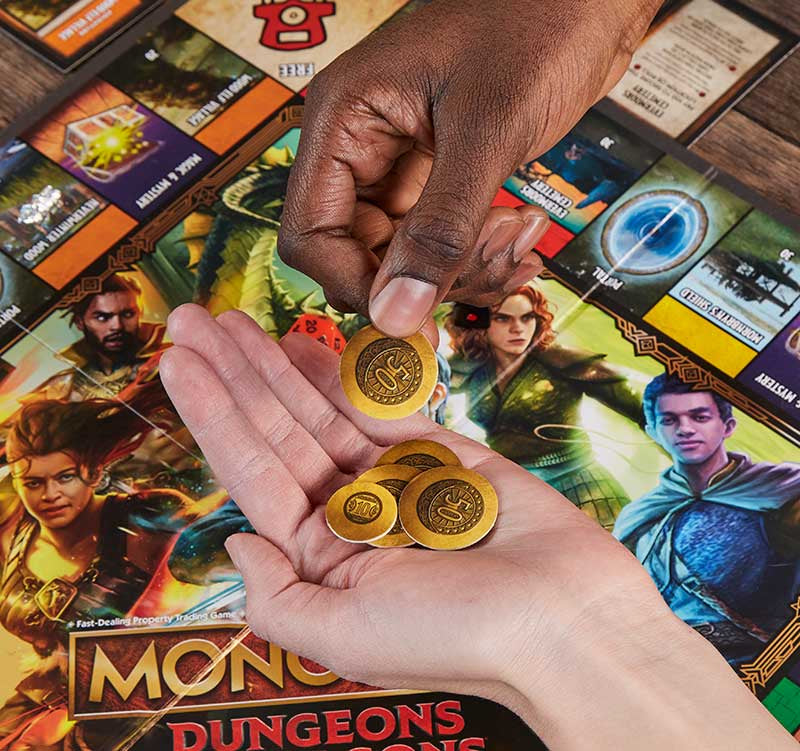 MONOPOLY DUNGEONS AND DRAGONS MOVIE