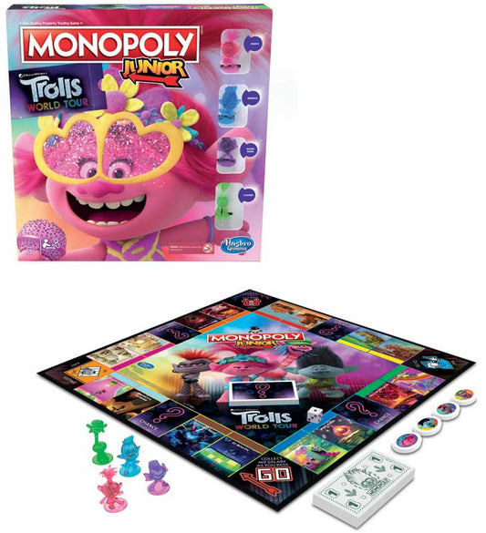 MONOPOLY JR TROLLS