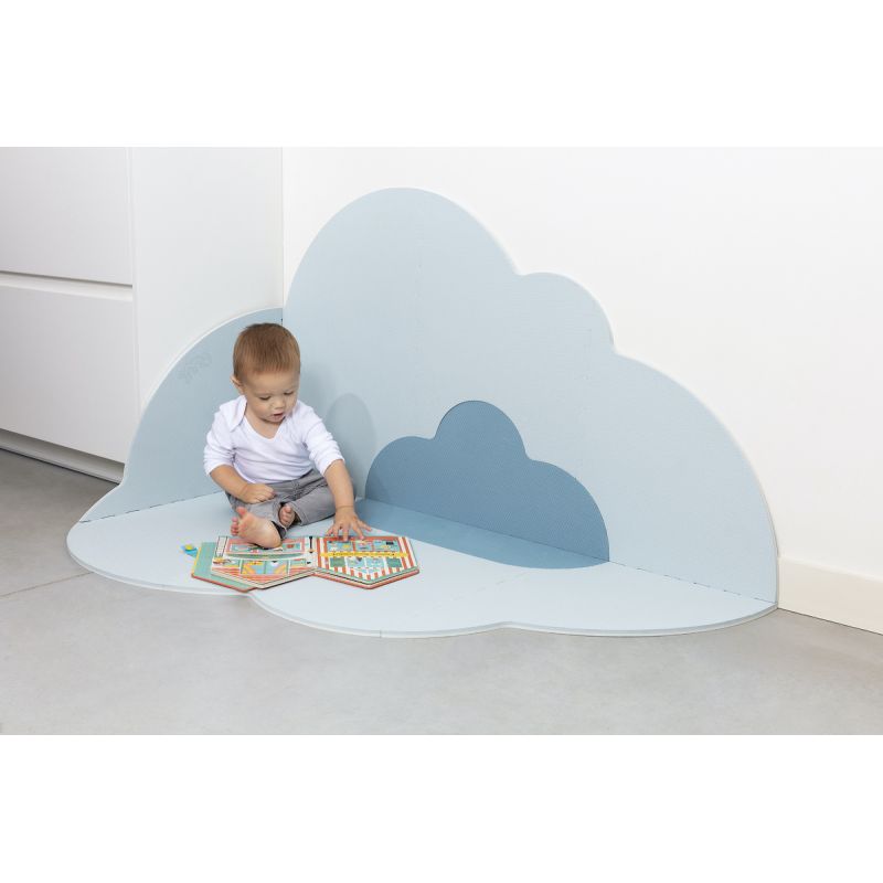 Quut Playmat Cloud Large Dusty Blue