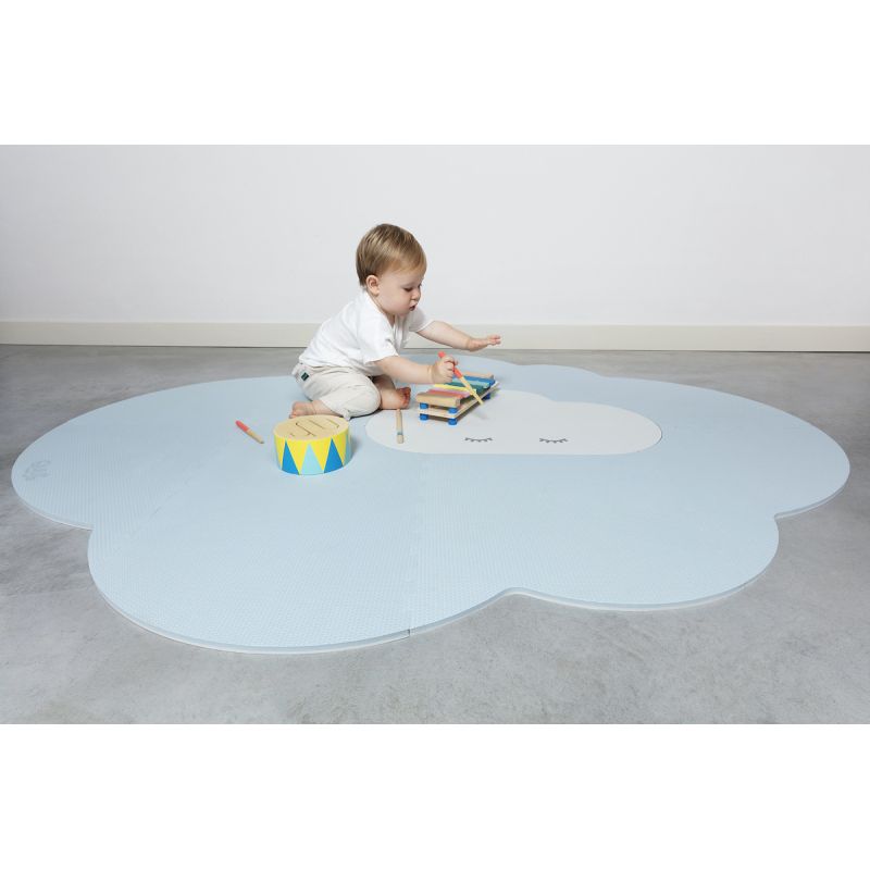 Quut Playmat Cloud Large Dusty Blue
