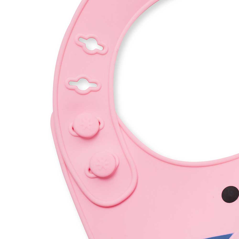 Zoo Fold & Go Silicone Bib Butterfly