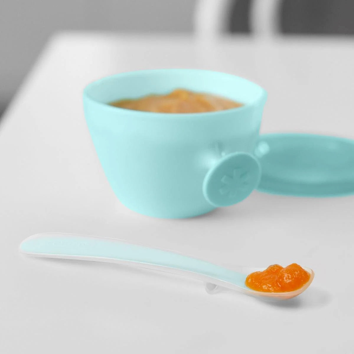 Skip Hop Easy Grab Bowls Grey-Soft Teal