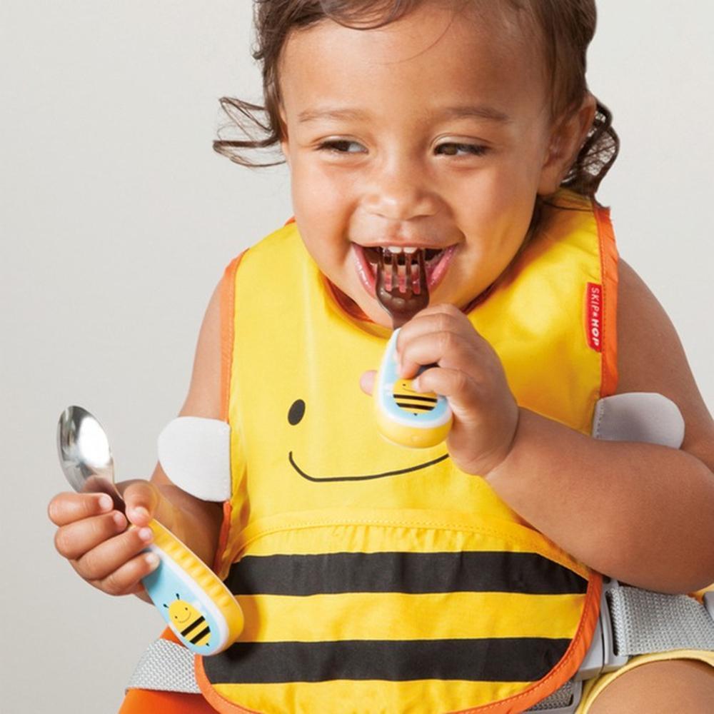 Zootensils Fork & Spoon Bee