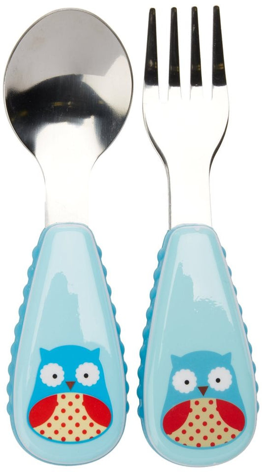 Zootensils Fork & Spoon Owl