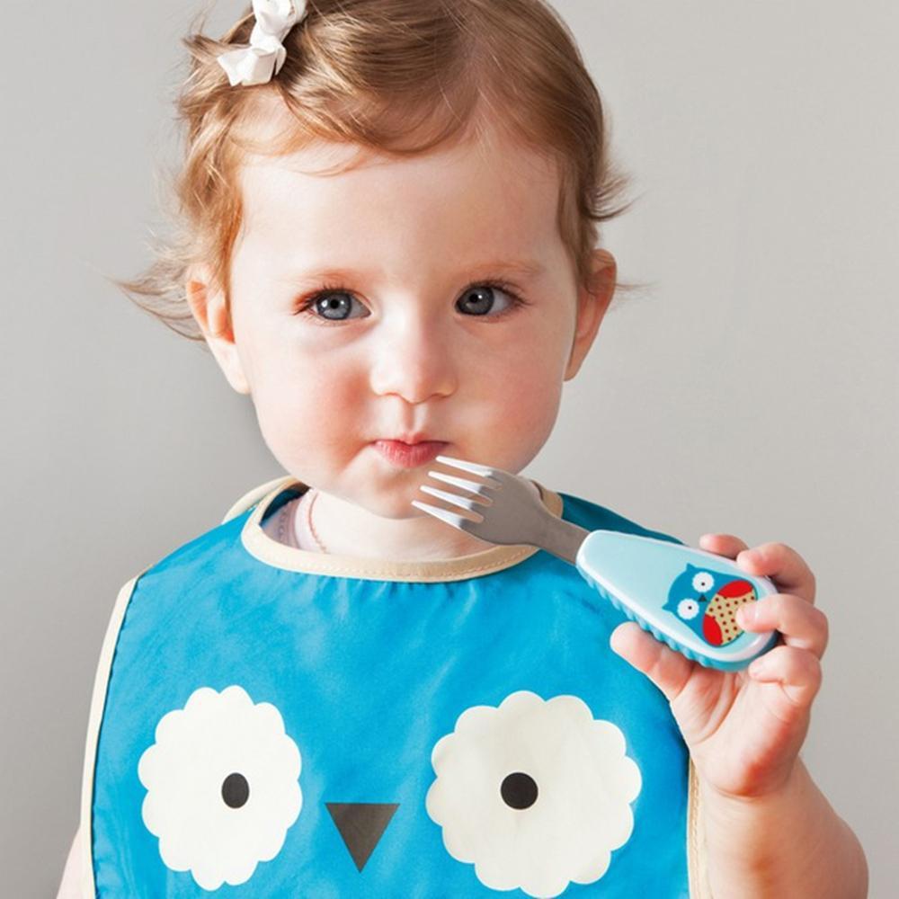 Zootensils Fork & Spoon Owl