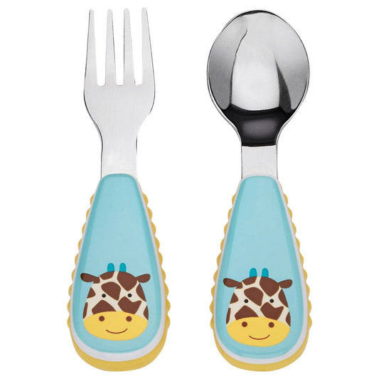 Skip Hop Zootensils Fork & Spoon Giraffe