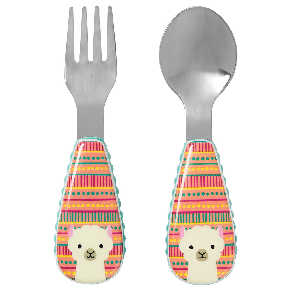Zootensils Fork & Spoon Llama