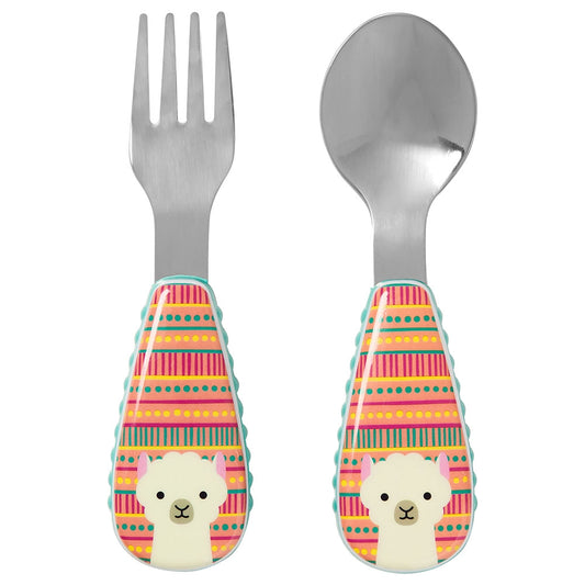 Zootensils Fork & Spoon Llama