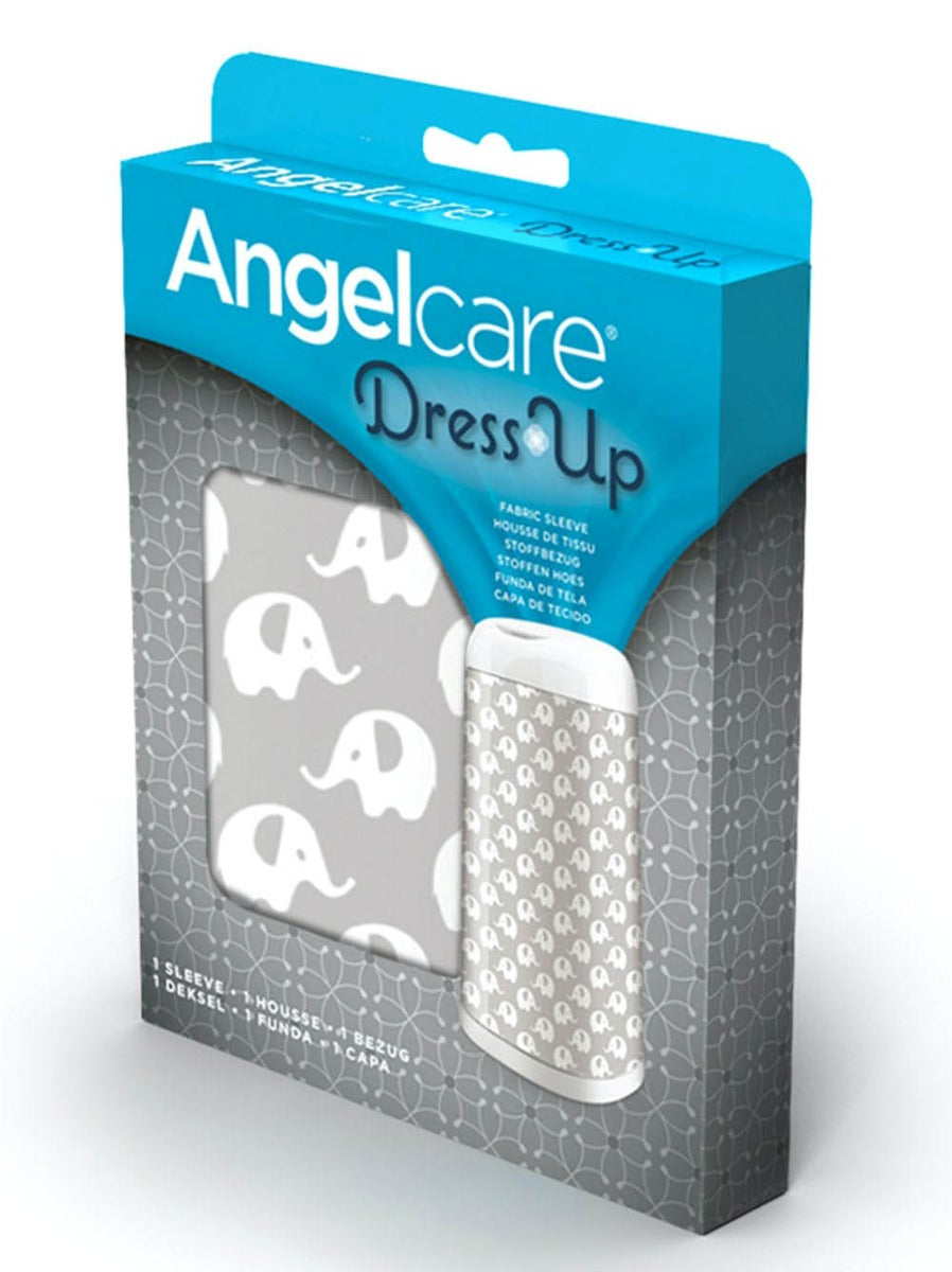 Angelcare - Dress Up Fabric Sleeve Elephant Grey