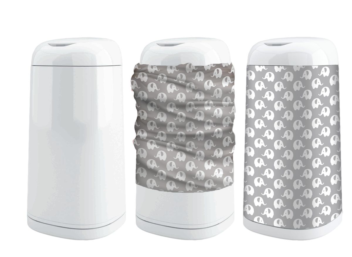 Angelcare - Dress Up Fabric Sleeve Elephant Grey