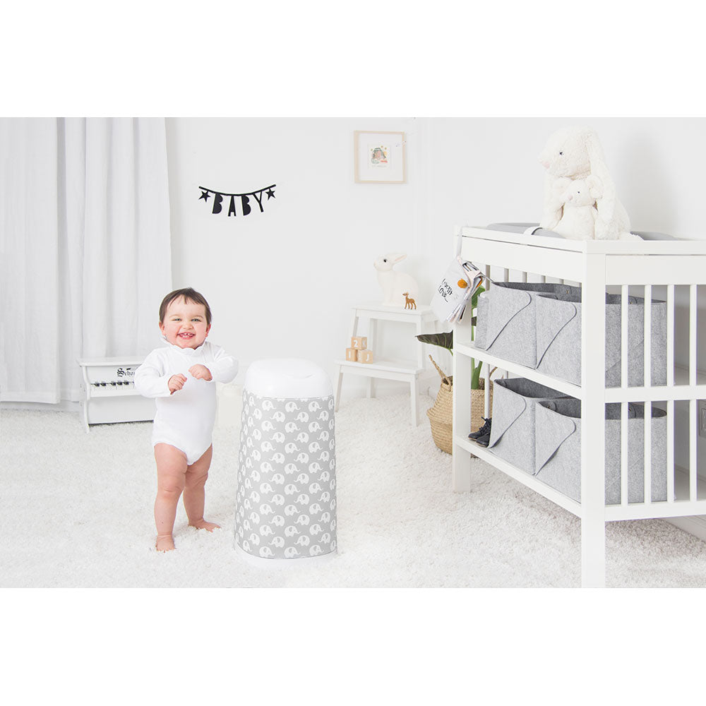Angelcare - Dress Up Fabric Sleeve Elephant Grey