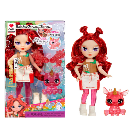 Rainbow High Littles Rainbow Fantasy Fairies Doll (Apple)
