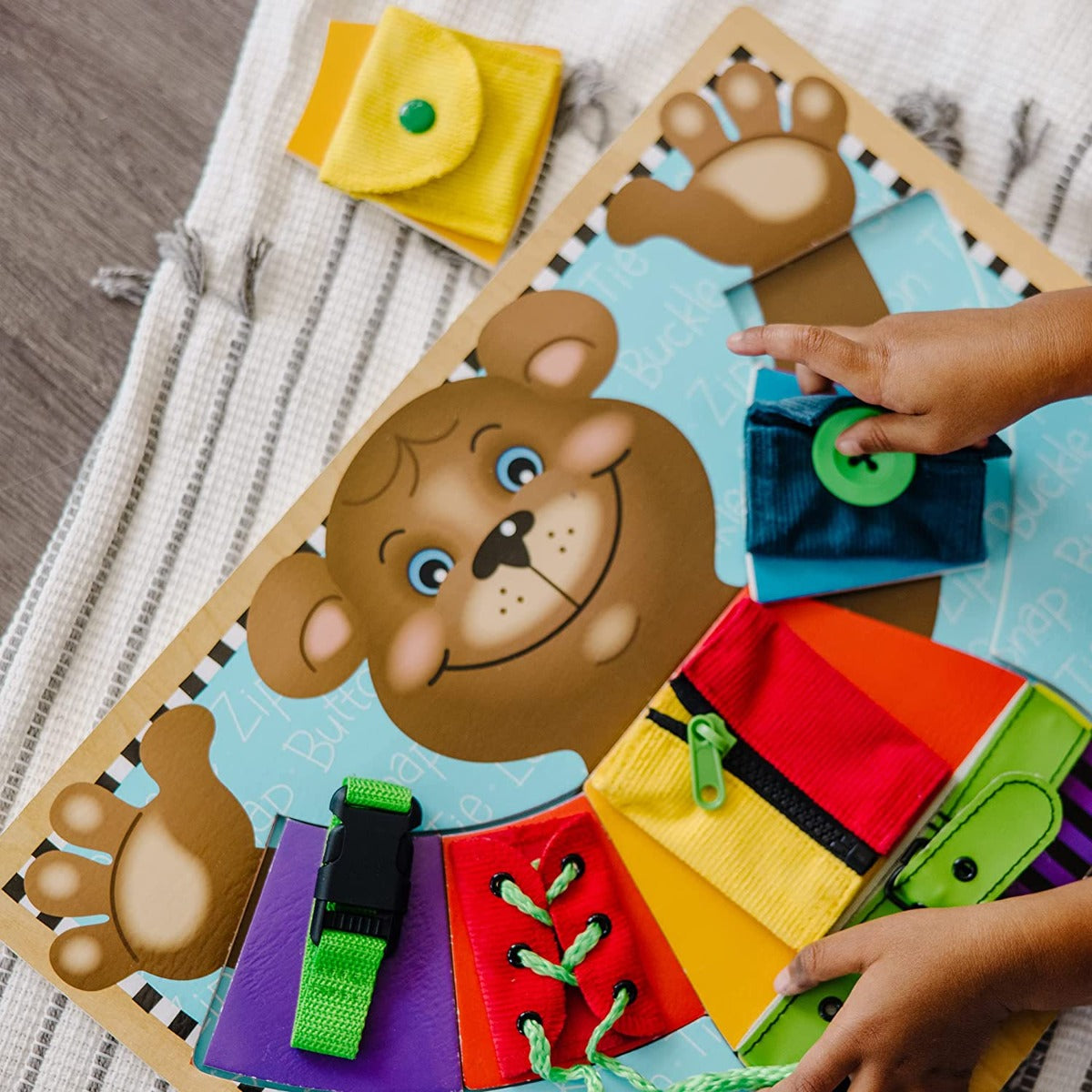 Melissa And Doug - Basic Skills Board- 6 Pieces