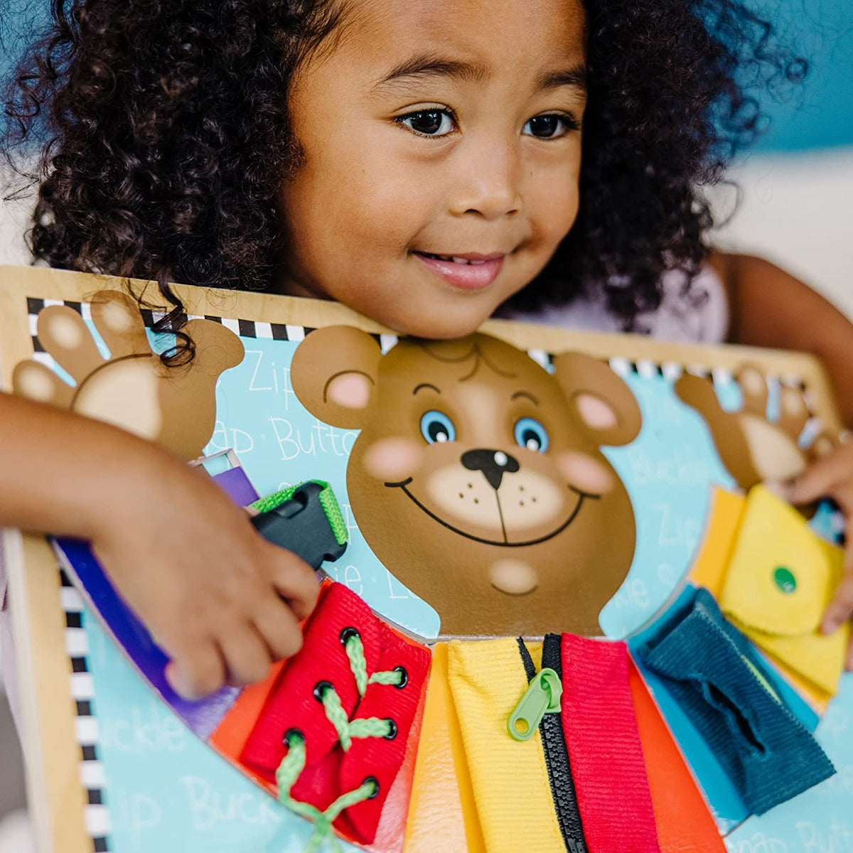 Melissa And Doug - Basic Skills Board- 6 Pieces