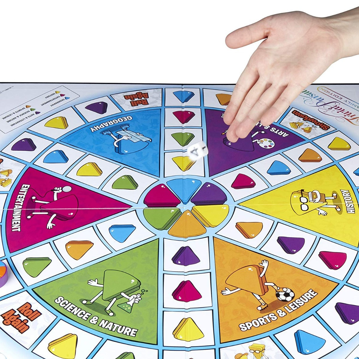 Hasbro Gaming Trivial Pursuit Family Edition- Quick Play