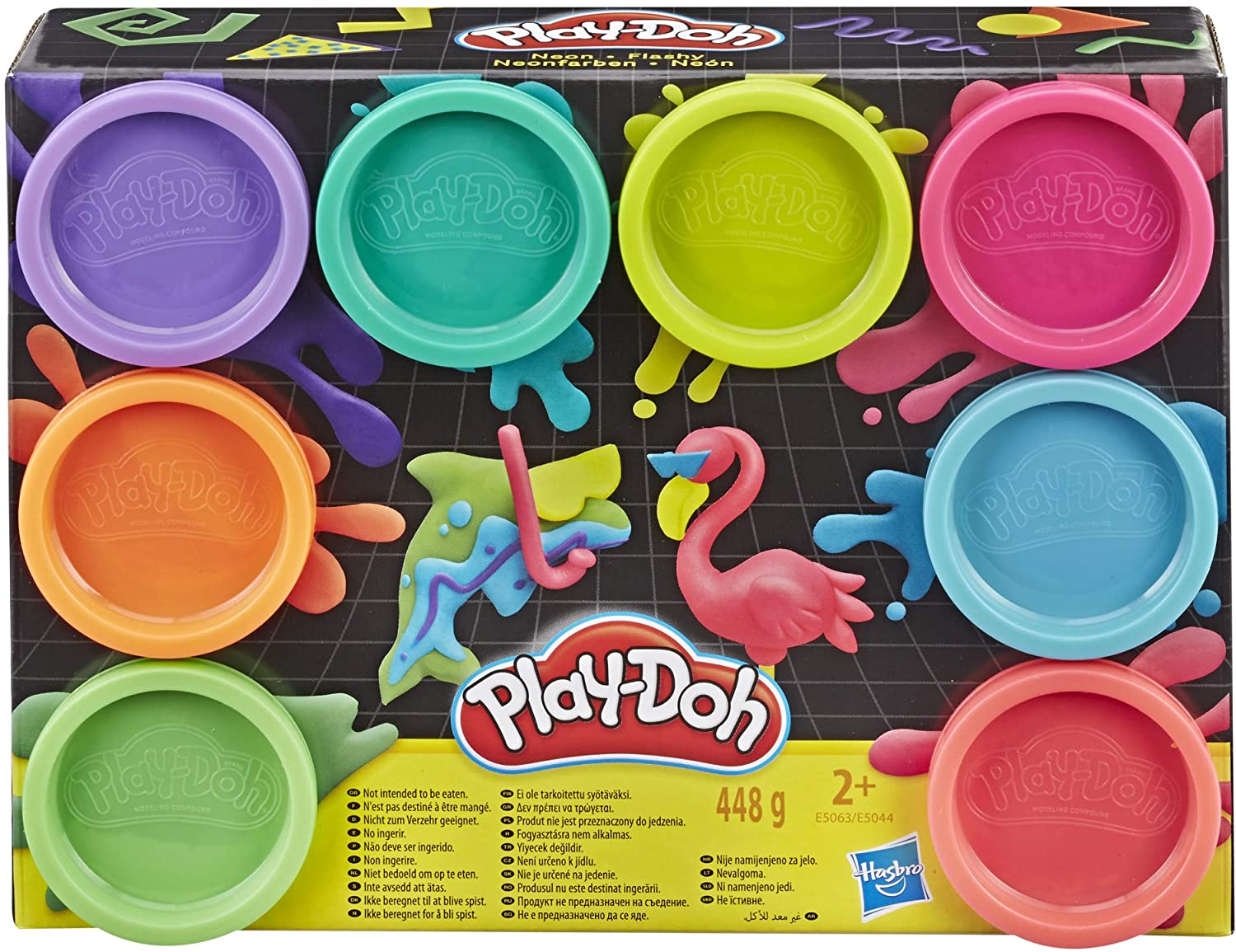 Playdoh - 8 Pack Neon
