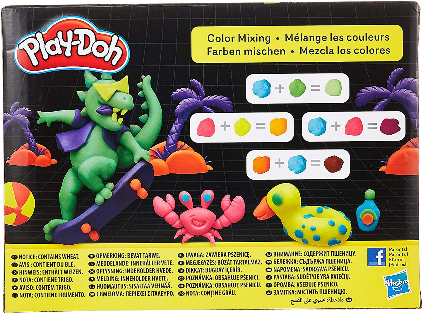 Playdoh - 8 Pack Neon
