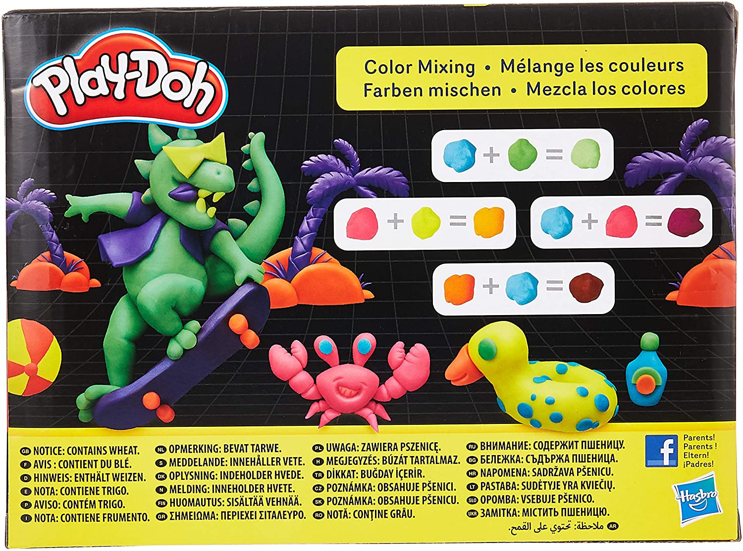 Playdoh - 8 Pack Neon