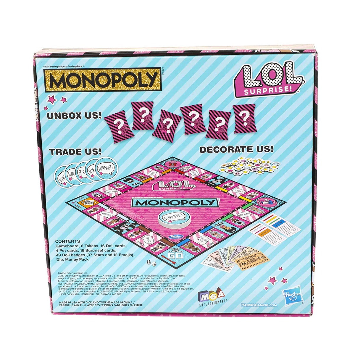 Hasbro Gaming Monopoly Lol Surprise