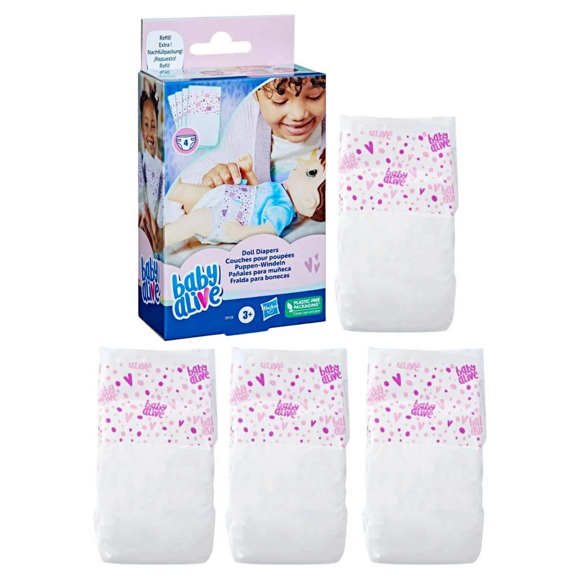 Baby Alive - Doll Diapers- Purple