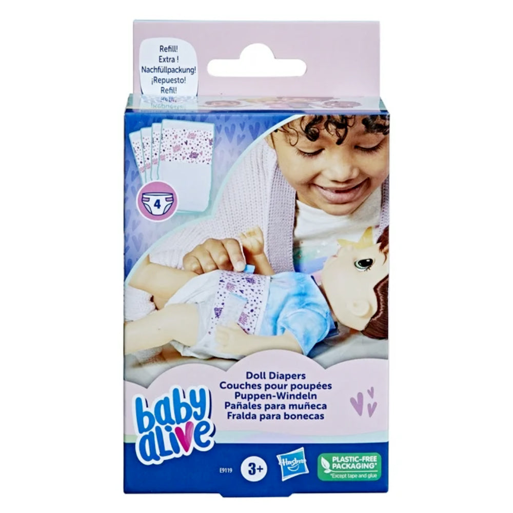Baby Alive - Doll Diapers- Purple