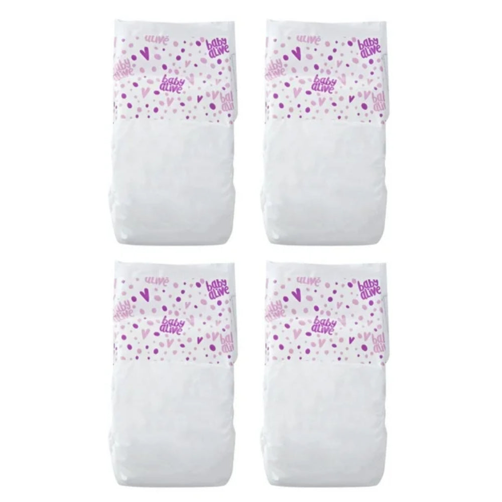 Baby Alive - Doll Diapers- Purple