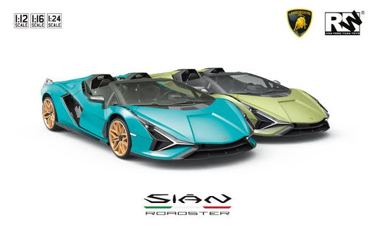 RW R/C 1:12 Scale Lamborghini SR 7.4V Re-chargeable (Blue & Green)
