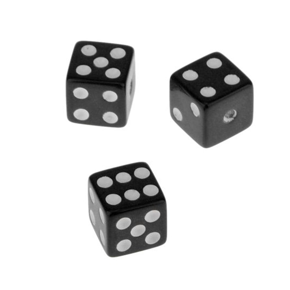 Kids Giveaway Gifts - Game Dice 100Pcs -Black