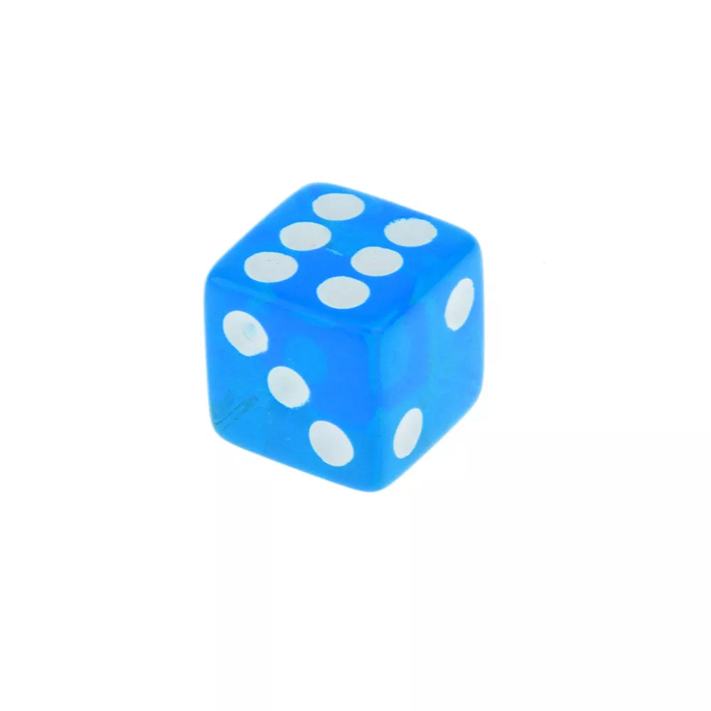 Kids Giveaway Gifts - Transparent Game Dice 100Pcs -Blue