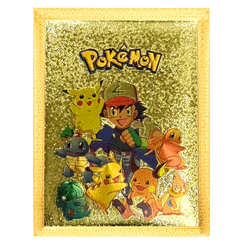 Pokemon - Golden Booster Card - Pokemon Trivia Team 10Pcs