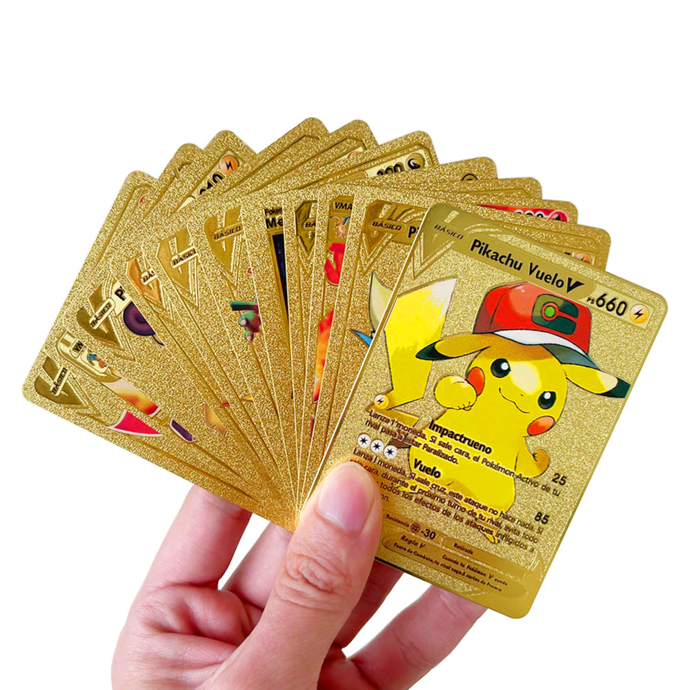 Pokemon - Golden Booster Card - Ash Ketchum Team 10Pcs