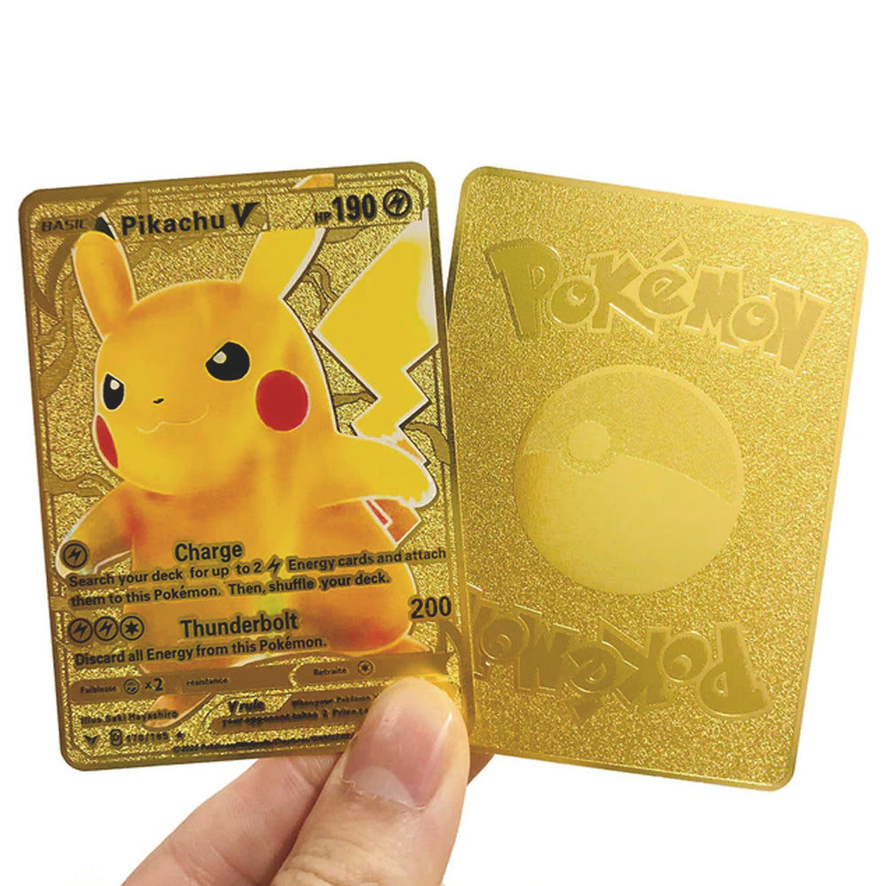 Pokemon - Golden Booster Card - Ash Ketchum Team 10Pcs
