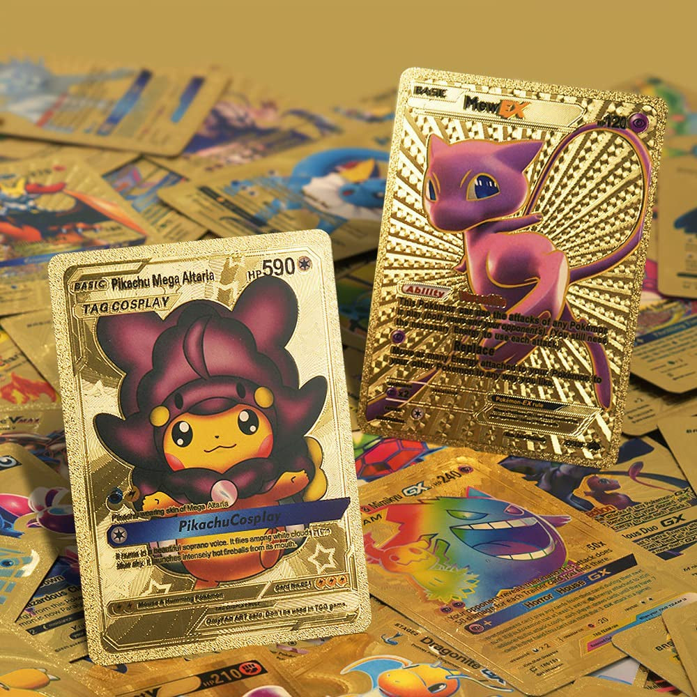 Pokemon - Golden Booster Card - Ash Ketchum Team 10Pcs