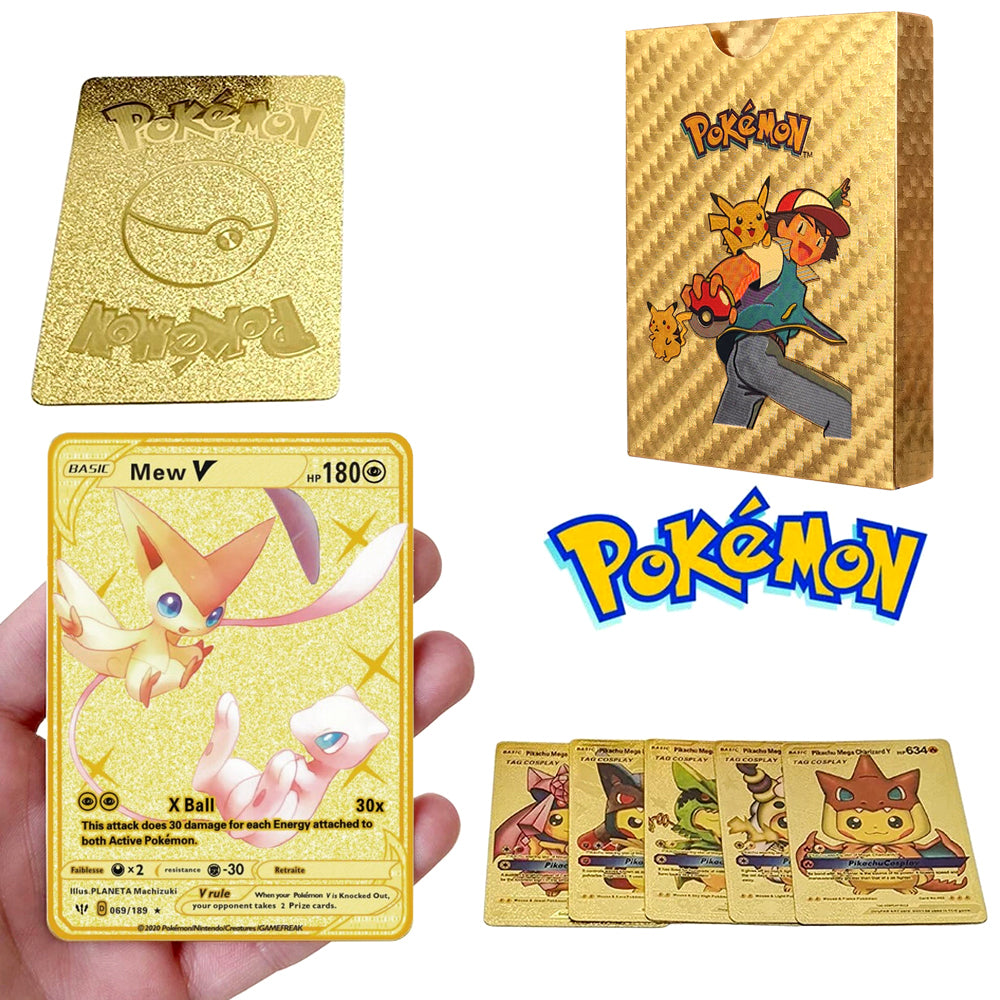 Pokemon - Gold Card Mini Pack - Ash Ketchum Run 20Pcs