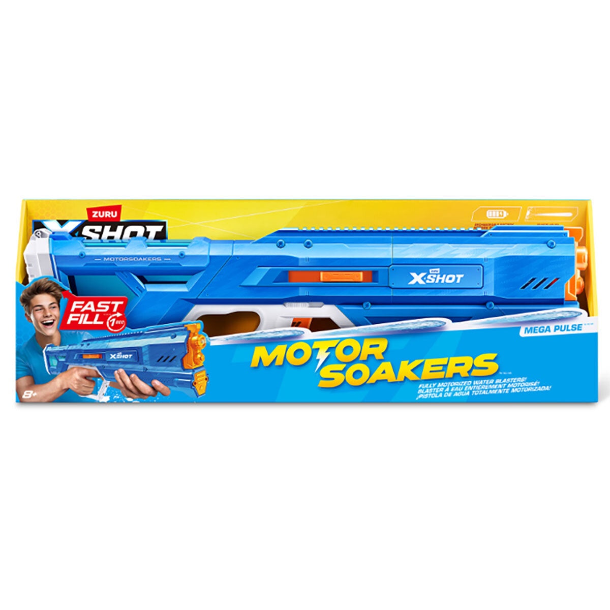 X-Shot Water Fast Fill Motor Soaker Mega Pulse
