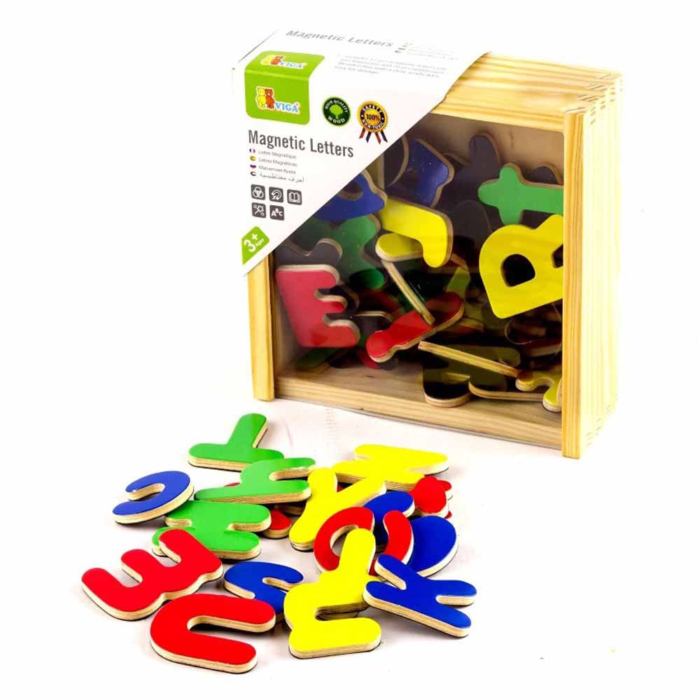 Viga - Magnetic Letters - 52 Pieces