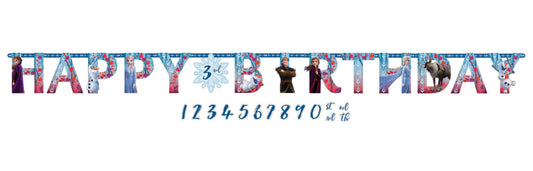 Disney Frozen 2 Jumbo Add-An-Age Letter Banner