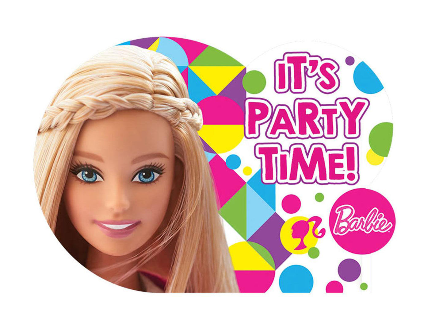 Barbie Sparkle Postcards Invites New