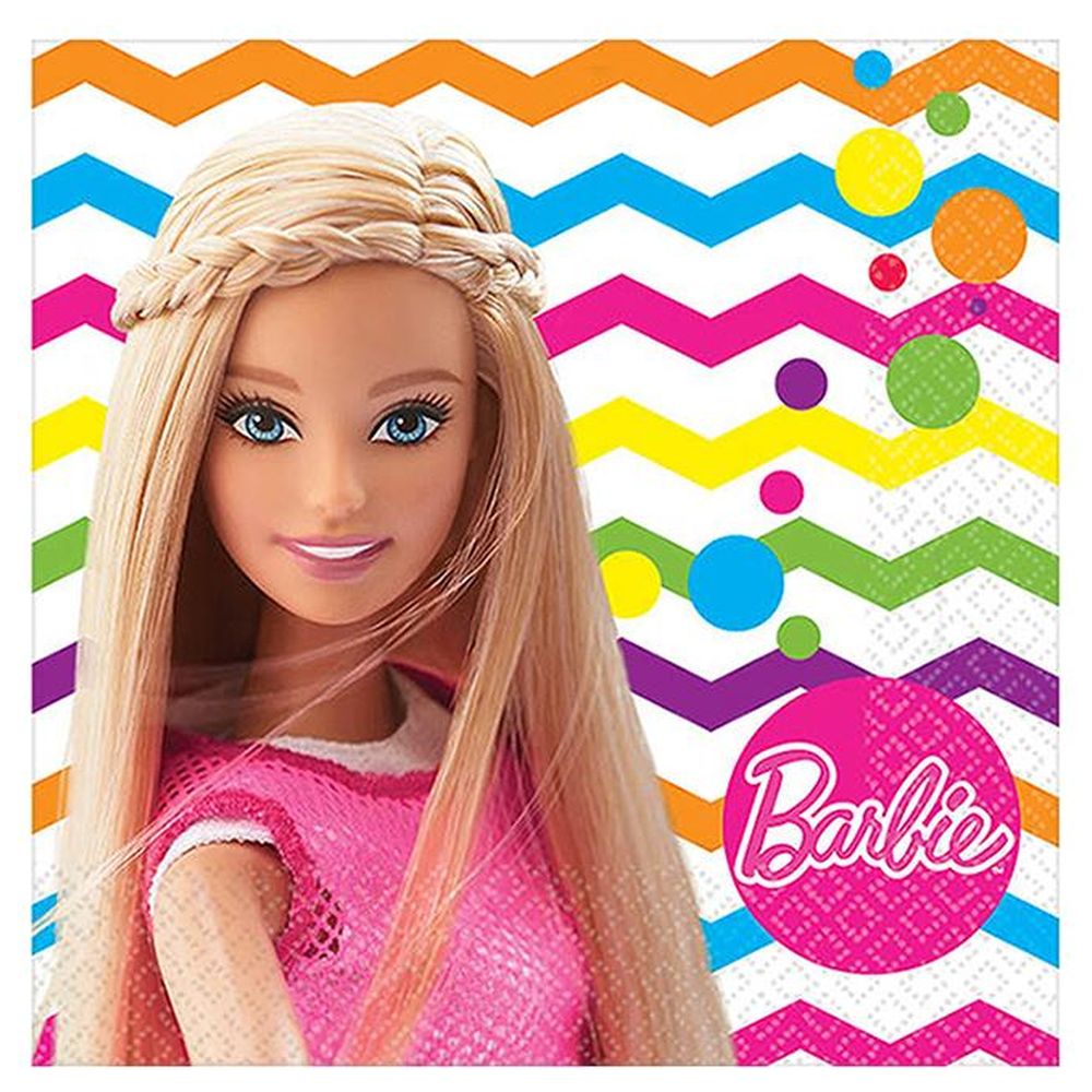 Barbie Sparkle Beverage Napkin 16pcs