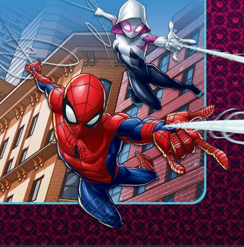 Spider-Man Webbed Wonder Beverage Napkins 16pcs
