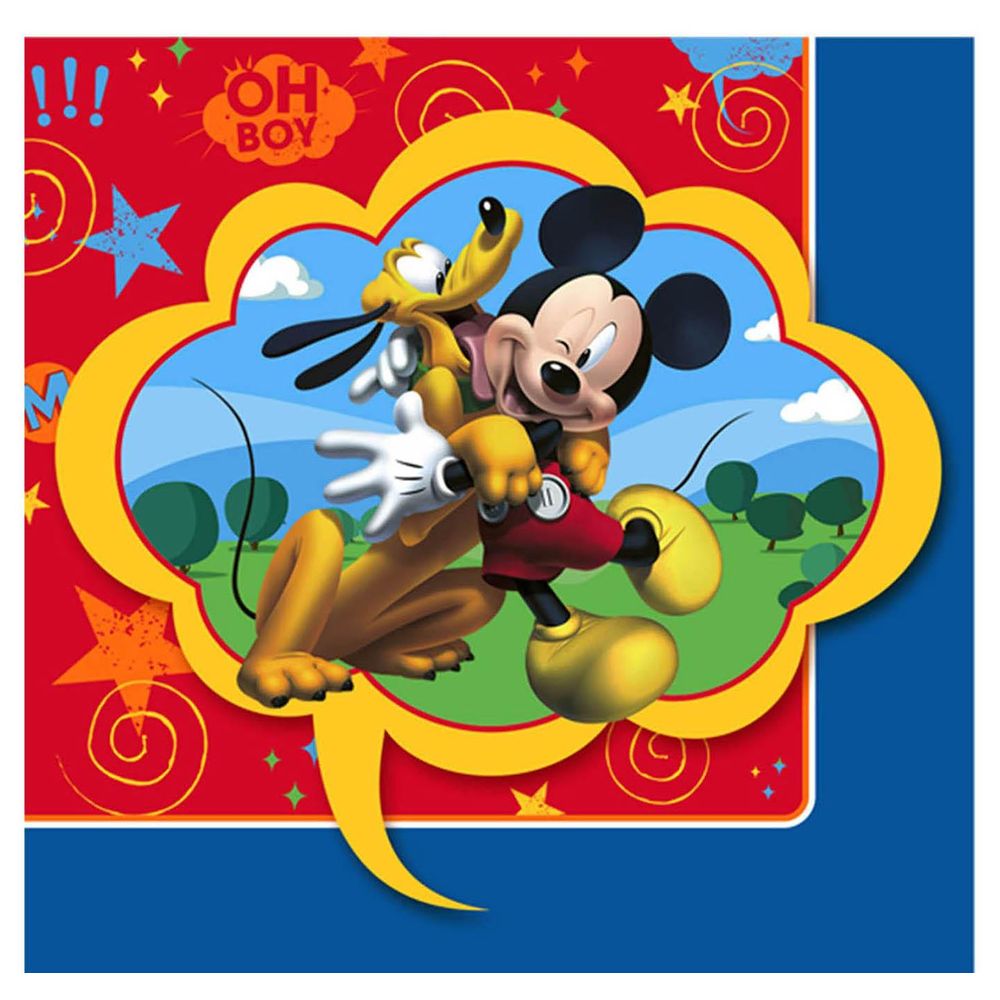 Disney Mickey Mouse Beverage Tissues 16Pcs